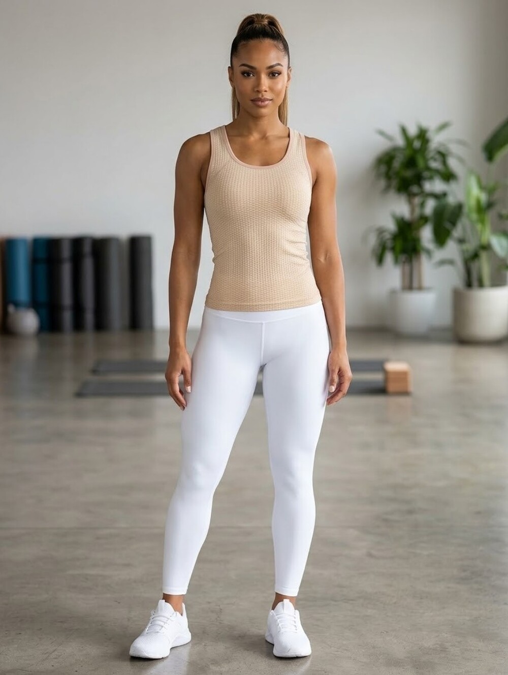 Tahari Sport Racerback Tank Sz S/M  NWT MSRP  $68